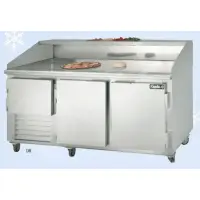 Leader DR84-M - 84" Refrigerated Pizza Dough Retarder Marble Top Table