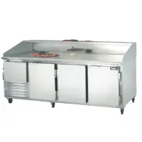 Leader DR96-M - 96" Refrigerated Pizza Dough Retarder Marble Top Table