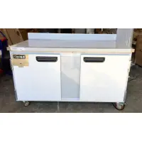 Leader ESLB60BS - 60" Worktop Refrigerator NSF Certified 