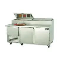 Leader ESPT72 - Three Door 72" Pizza Prep Table - NSF Certified