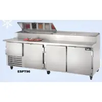 Leader ESPT96 - Four Door 96" Pizza Prep Table - NSF Certified