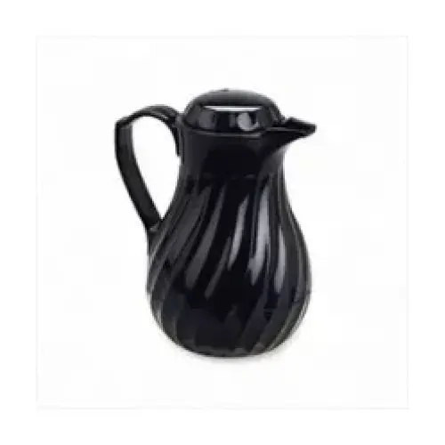 Update International FB3022/20 - 8" x 4.5" x 6.5" - Black Swirl Coffee Server