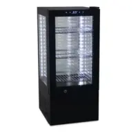 Countertop Display Merchandiser Refrigerator - 2.5 cu. ft. - 4 View - Black