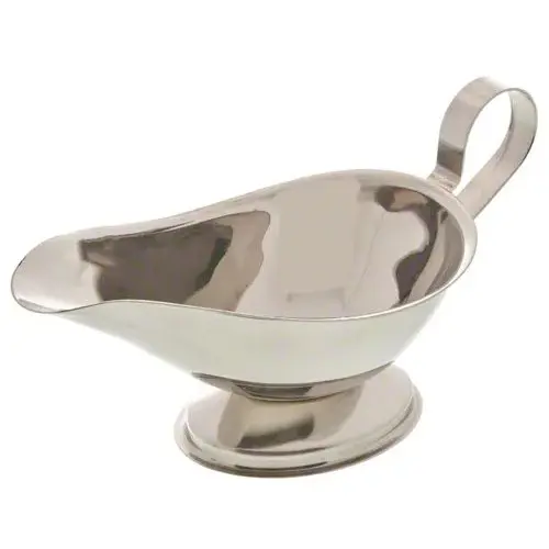 Update International GB-8 - 2.25" x 3.75" x 8.83" - Stainless Steel - Gravy Boat