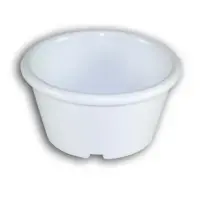 Winco RP-6W - Plain 6 oz. Ramekin, White 