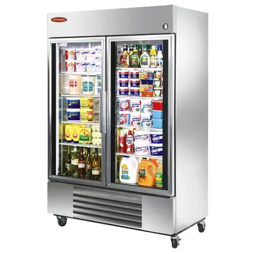 Universal SW54SC - 54" Glass Door Reach In Refrigerator