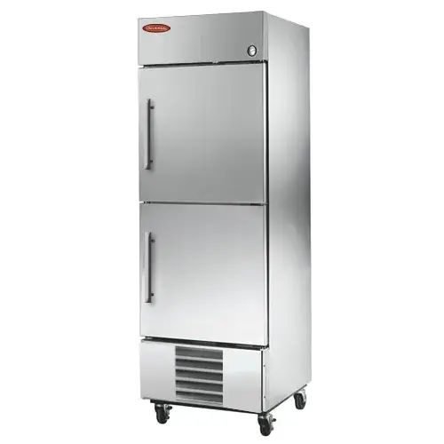 Universal RIF30SC-HD - 30" Stainless Steel Half Door Reach In Freezer