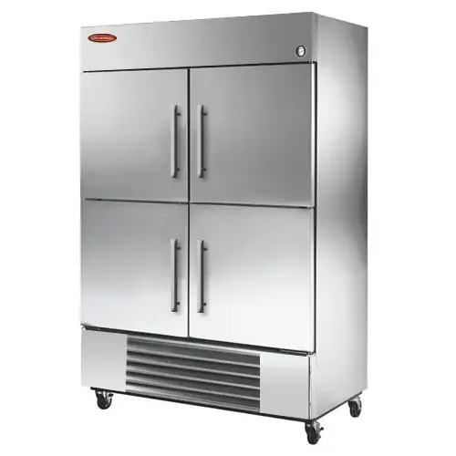 Universal RIF54SC-HD - 54" Stainless Steel Half Door Reach In Freezer