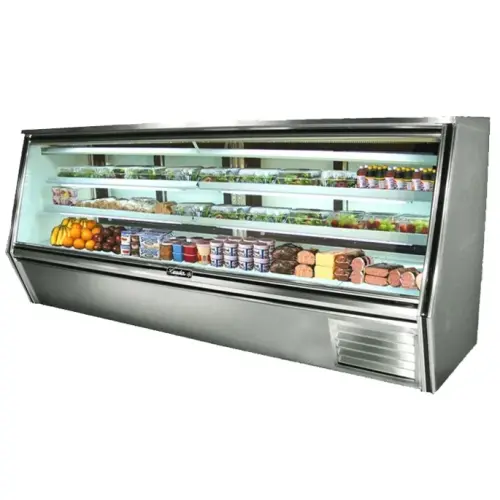 Leader HDL118F - 118" Refrigerated Double Duty Fish Display Case