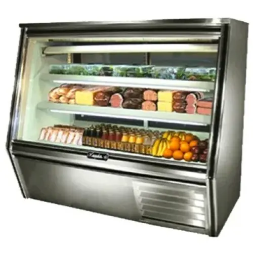 Leader HDL60M - 60" Refrigerated Double Duty Raw Meat Display Case