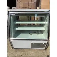 Leader HDL48M - 48" Refrigerated Raw Meat Display Case - Double Duty