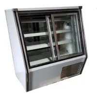 Leader HDL48SS - 48" Double Duty Refrigerated Deli Display Case - Self-Service