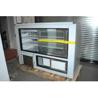 Leader HDL60M - 60" Refrigerated Raw Meat Display Case - Double Duty