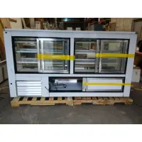 Leader HDL96F - 96" Refrigerated Fish Display Case - Double Duty