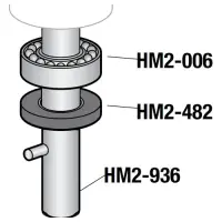 Hobart - HM2-006 - Planetary Bearing Parts for Hobart Mixers - A200