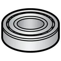 Hobart - HM2-052 - Ball Bearing (Not included in HM2-615 Kit/Transmission Gear Unit) for Hobart Models A120 and A200 Mixers