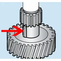 Hobart - HM2-304 - Key Transmission Gear Unit - Models A120 and A200/Parts for Hobart Mixers