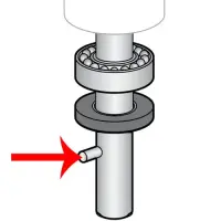 Hobart - HM2-621 - Agitator Shaft Pin Parts for Hobart Mixers/Mixers - A200