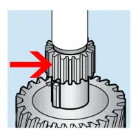 Hobart - HM2-748 - Steel Gear (15T) Transmission Gear Unit for Hobart Models A200 Mixers