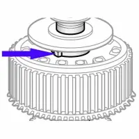 Hobart - HM3-161 - Upper Planetary Shaft Key Transmission Unit for Model D300/Parts for Hobart Mixers/Mixers