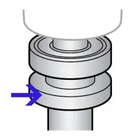 Hobart - HM3-335 - Agitator Shaft Seal Planetary and Attachment Hub Unit for Model D300/Parts for Hobart Mixers