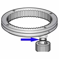 Hobart - HM6-058 - Agitator Shaft Retaining Ring/Planetary Units for Models H600, L800, M802, and V1401/Parts for Hobart Mixer