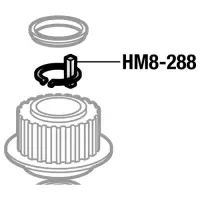 Hobart - HM8-288 - Internal Pinion Key/Planetary Units for Models H600, L800, M802, and V1401/Parts for Hobart Mixer