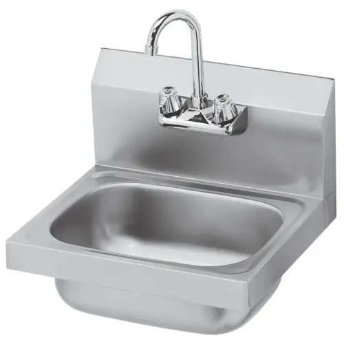 Krowne HS-2L - Wall Hung Hand Sink W/ Faucet - 16"