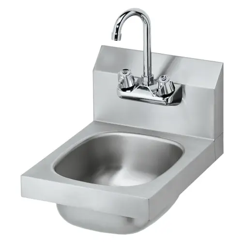 Krowne HS-9L - Wall Hung Hand Sink W/ Faucet - 12"