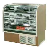 Marc DCR-48 - 48" Refrigerated Deli Case - Curved Glass - High Volume