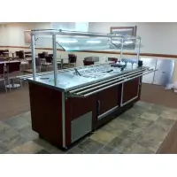 Universal Coolers RBT5SC - 4 Well Refrigerated Buffet Table - Cold Food