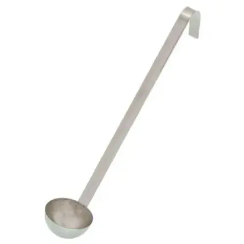 Update International L-10 - 2" x 2" x 11" - Heavy Duty - 2-Piece Stainless Steel - Ladle