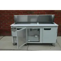 Leader LM72 - 72" Refrigerated Sandwich / Salad Prep Table