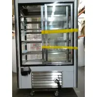 Leader LS48DS - 48" Sliding Glass Door Refrigerator - Four View