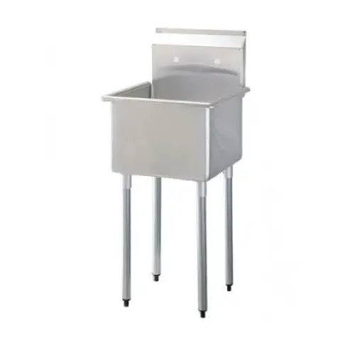 Universal SK1412-1 - One Compartment Utility Sink - 15"