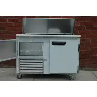 Leader LM48 - 48" Refrigerated Sandwich / Salad Prep Table