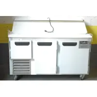 Leader LM60 - 60" Refrigerated Sandwich / Salad Prep Table