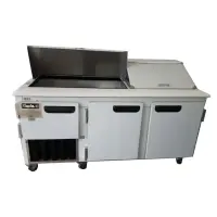 Leader LM72 - 72" Refrigerated Sandwich / Salad Prep Table