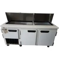 Leader LM72 - 72" Refrigerated Sandwich / Salad Prep Table