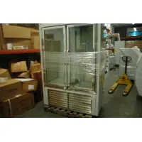 Leader PS48 - 48" Swinging Glass Door Reach In Refrigerator