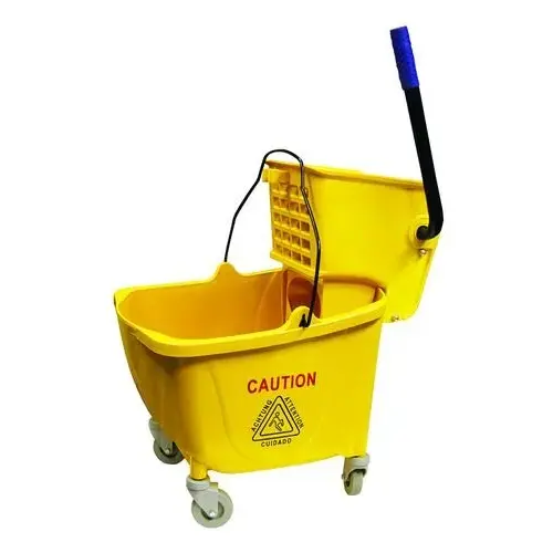 Update International MBK-9Z - 28" x 16.13" x 23.5" - Mop Bucket With Wringer