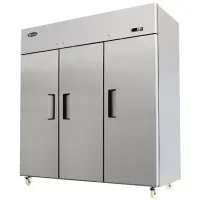 Atosa MBF8003 - 78" Reach In Freezer - Three Doors - Top Mount