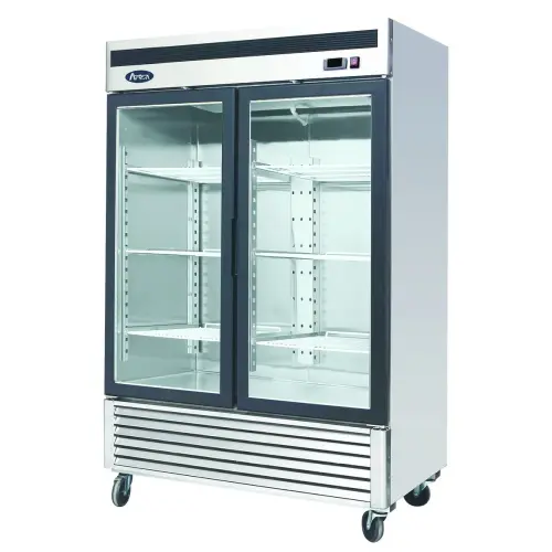 Atosa MCF8703 - 54" Glass Door Freezer - 2 Swinging Doors 