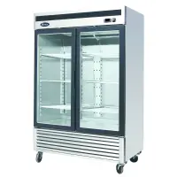 Atosa MCF8707 - 54" Glass Door Refrigerator - 2 Doors