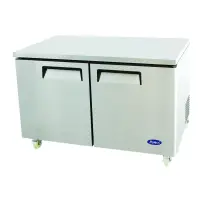 Atosa MGF8403 - 60" Undercounter Refrigerator - 2 Doors