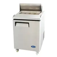 Atosa MSF8301 - 27" Refrigerated Salad / Sandwich Prep Table - 1 Door