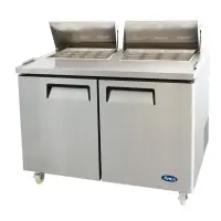 Atosa MSF8307 60" Mega Top Refrigerated Salad / Sandwich Prep Table