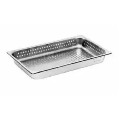 Update International NJP-1004PF - 13" x 4" x 21" - Deep Perforated Steam Table Pan  