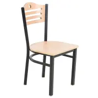 Universal 164CBSTRONAT - Natural Finish Bistro Dining Chair