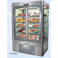 Leader NPS60DS - 60" Swinging Glass Door Refrigerator - Four View